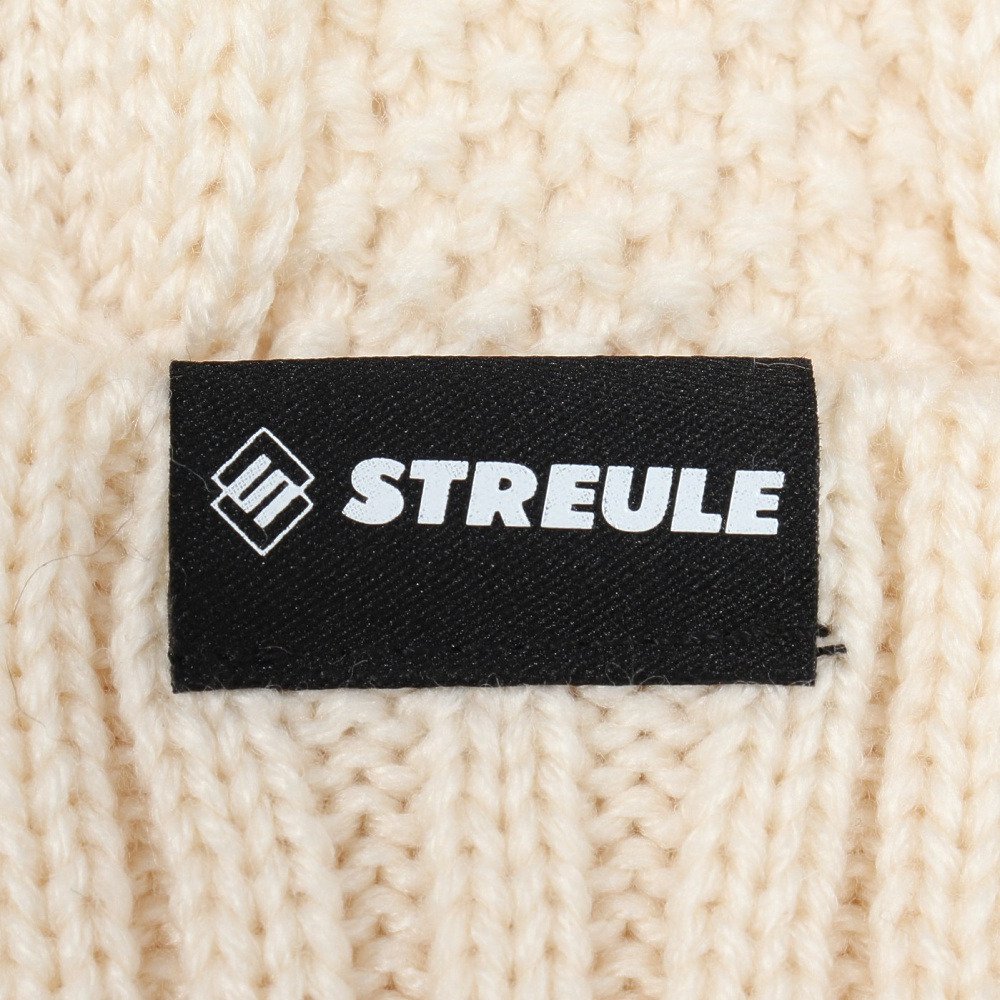 シュトロイレ（STREULE）（レディース）帽子 ケーブルニット帽 ST25FB0081 OWHT