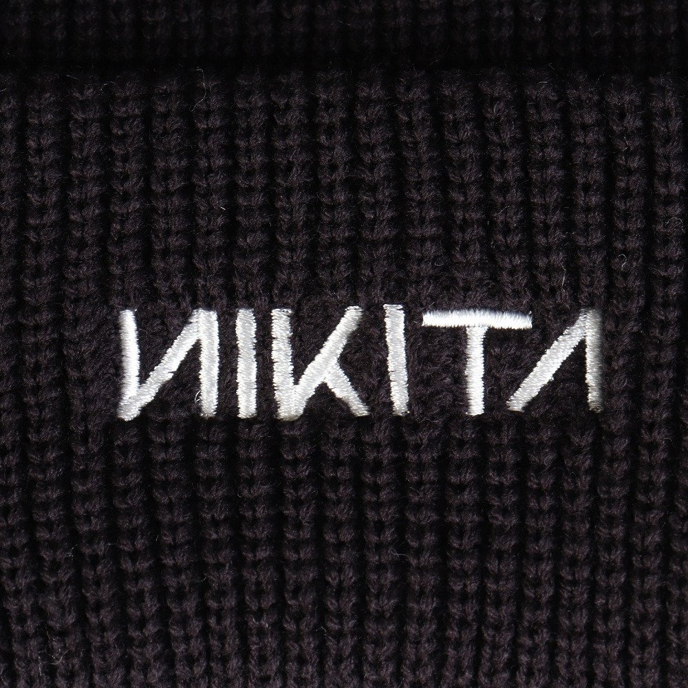 ニキータ（NIKITA）（レディース）帽子 ロゴビーニー NSHW252099-BLK