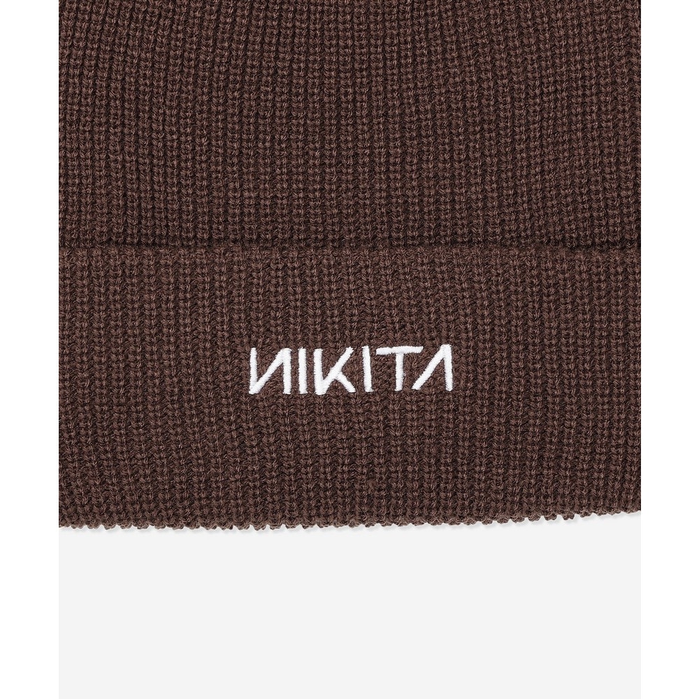 ニキータ（NIKITA）（レディース）帽子 ロゴビーニー NSHW252099-BRW