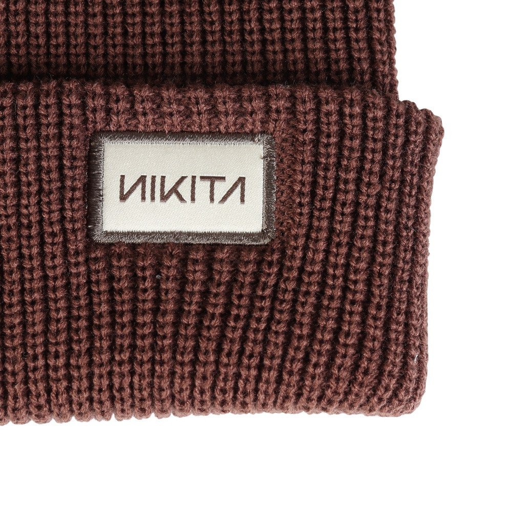 ニキータ（NIKITA）（レディース）帽子 ラベルビーニー NSHW252100-BRW