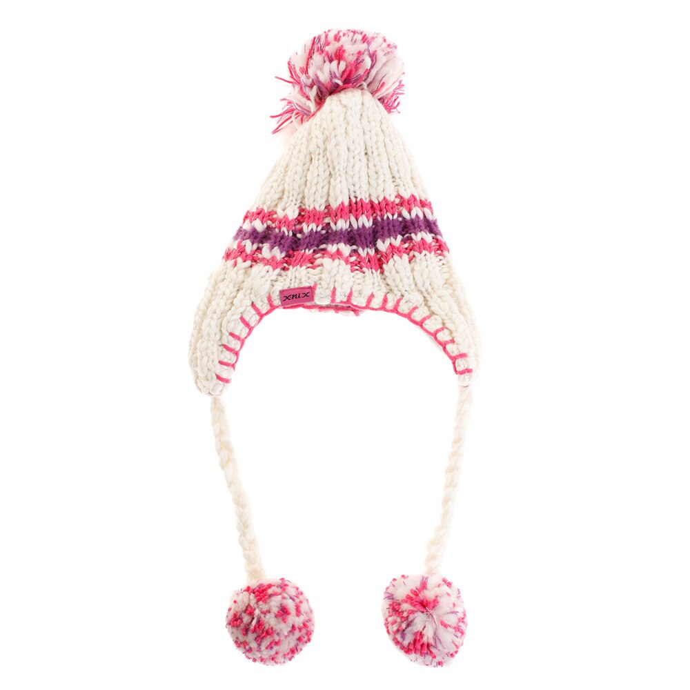  スキー スノーボード ニット帽 レディース LINE EARFLAP ニットキャップ XN488HW57 WT