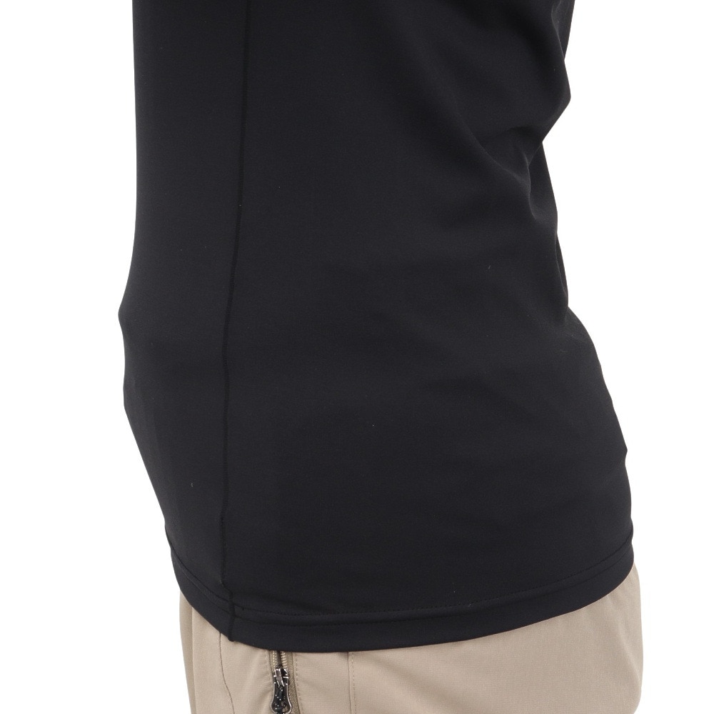 シースリーフィット（C3fit）（レディース）アドバンスウォーム ジップアップロングスリーブ 長袖 GCW00310 BK ブラック