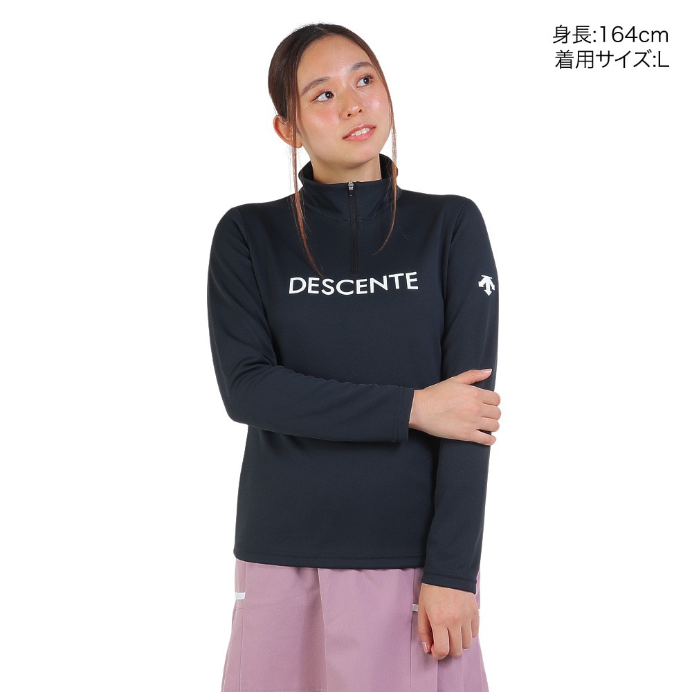 デサント（DESCENTE）（レディース）スキーアンダーシャツ DWWWJB60 BLK