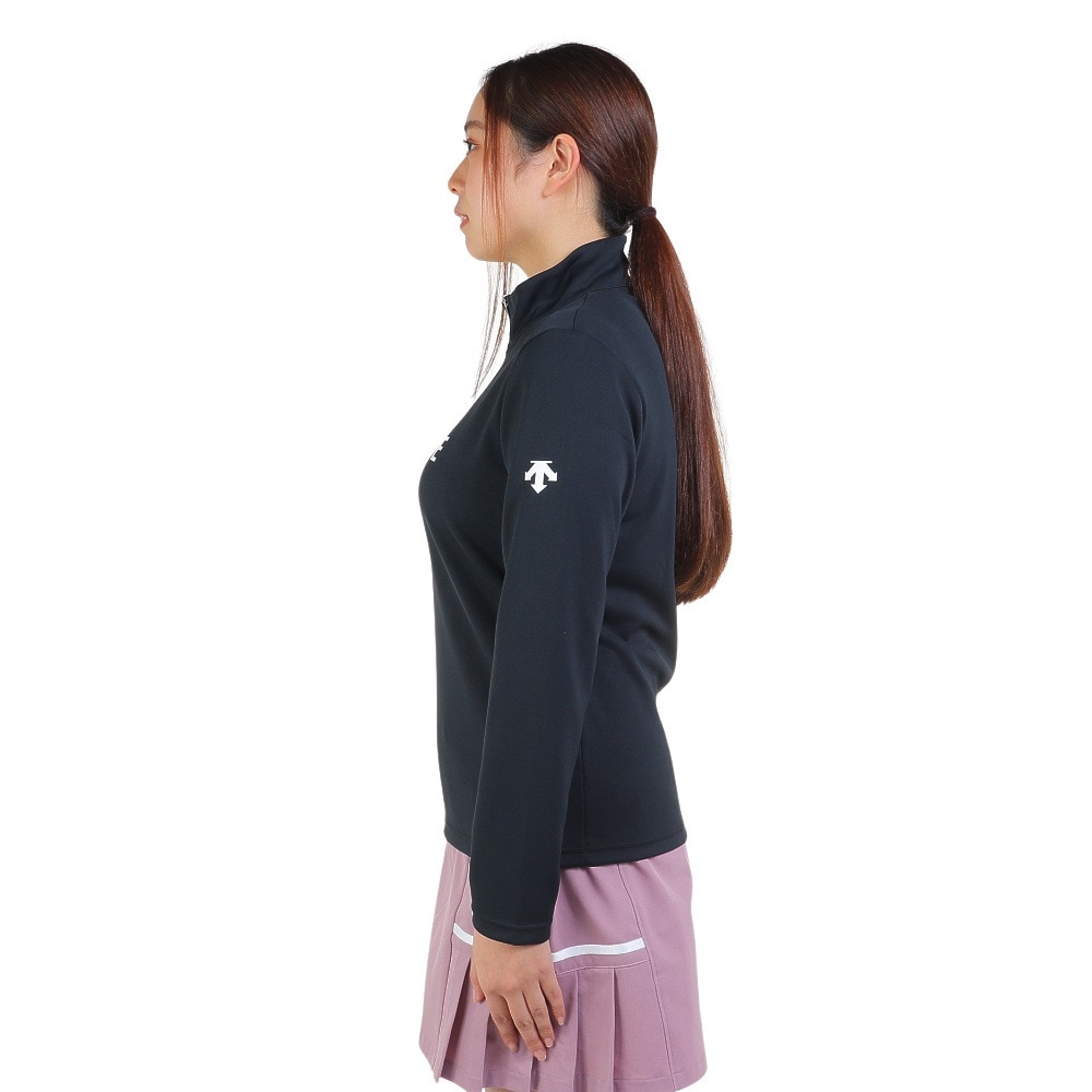 デサント（DESCENTE）（レディース）スキーアンダーシャツ DWWWJB60 BLK