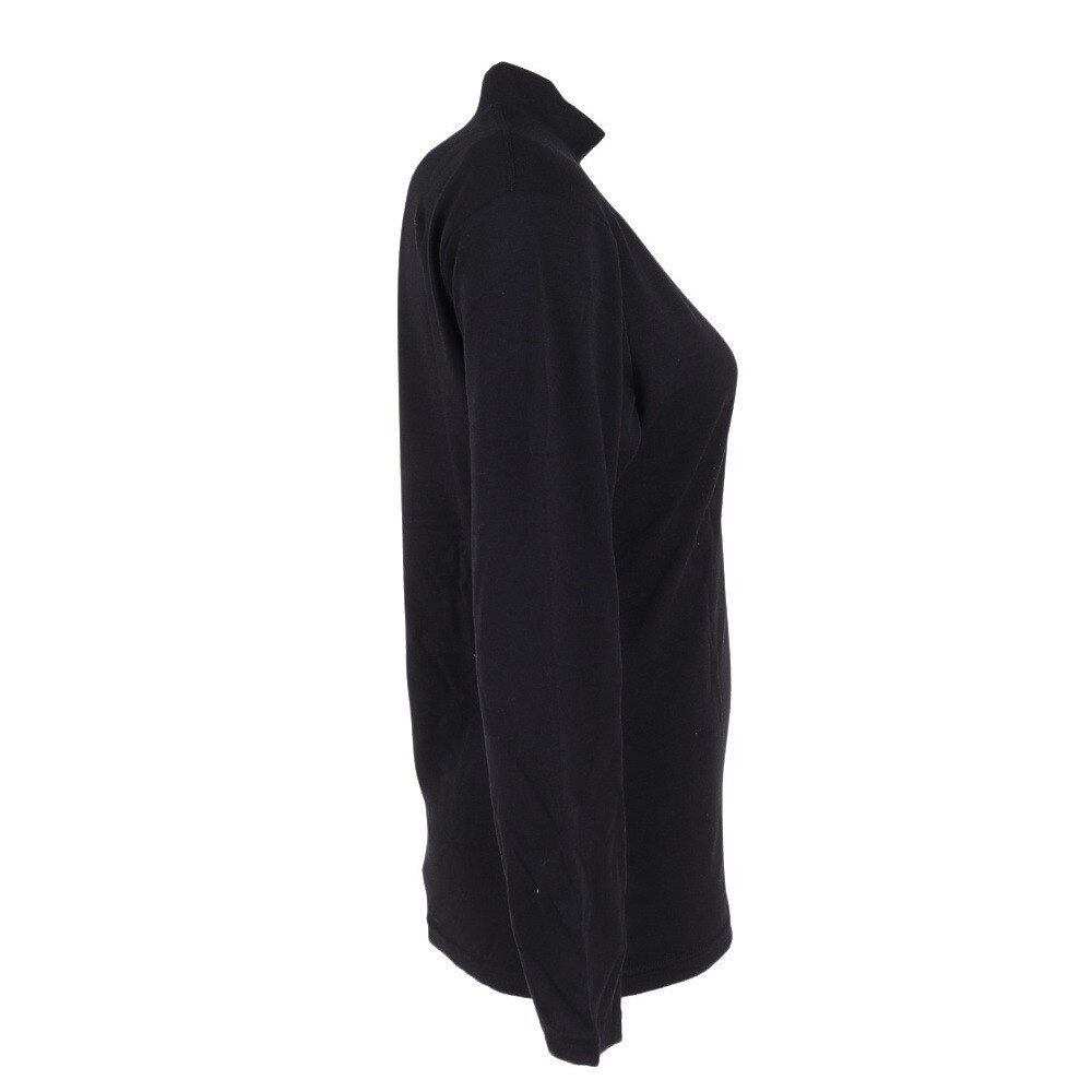 ポールワーズ（POLEWARDS）（レディース）VIATEX 9分袖ハイネックシャツ PW2LHU10BLK