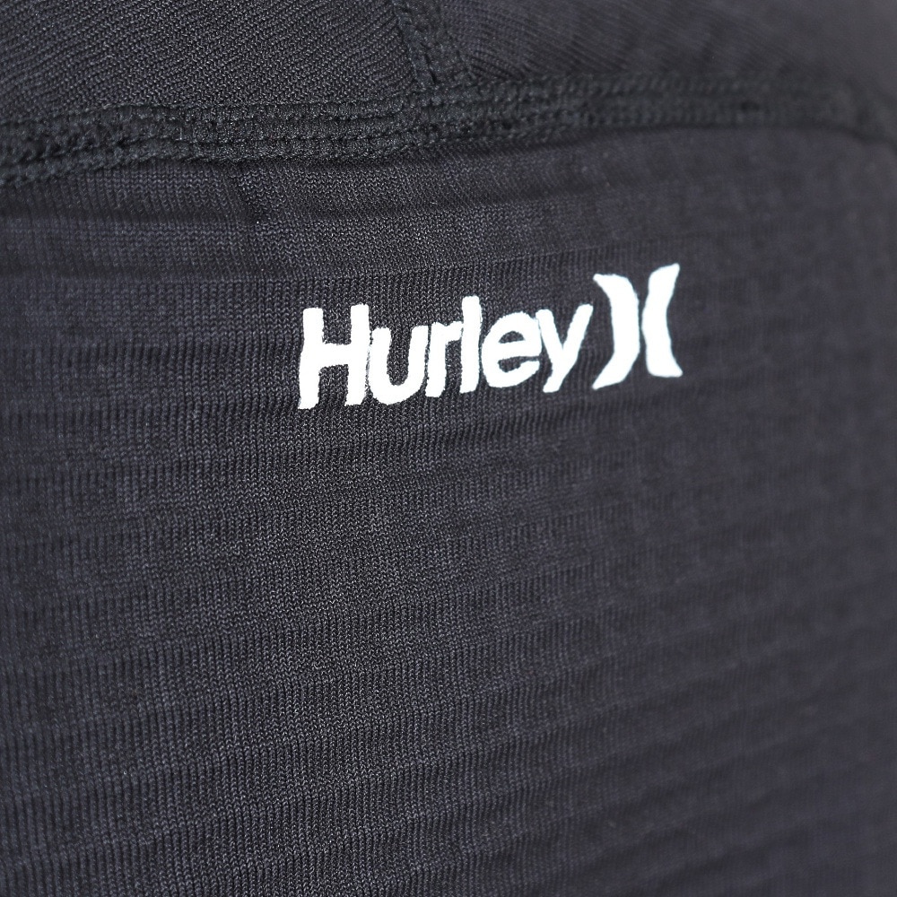 ハーレー（HURLEY）（レディース）インナー 長袖 PHANTOM WAFFLE INNER CREW ワッフル クルーネック WIW2200001-BLK ブラック 吸汗速乾 スキー スノーボード