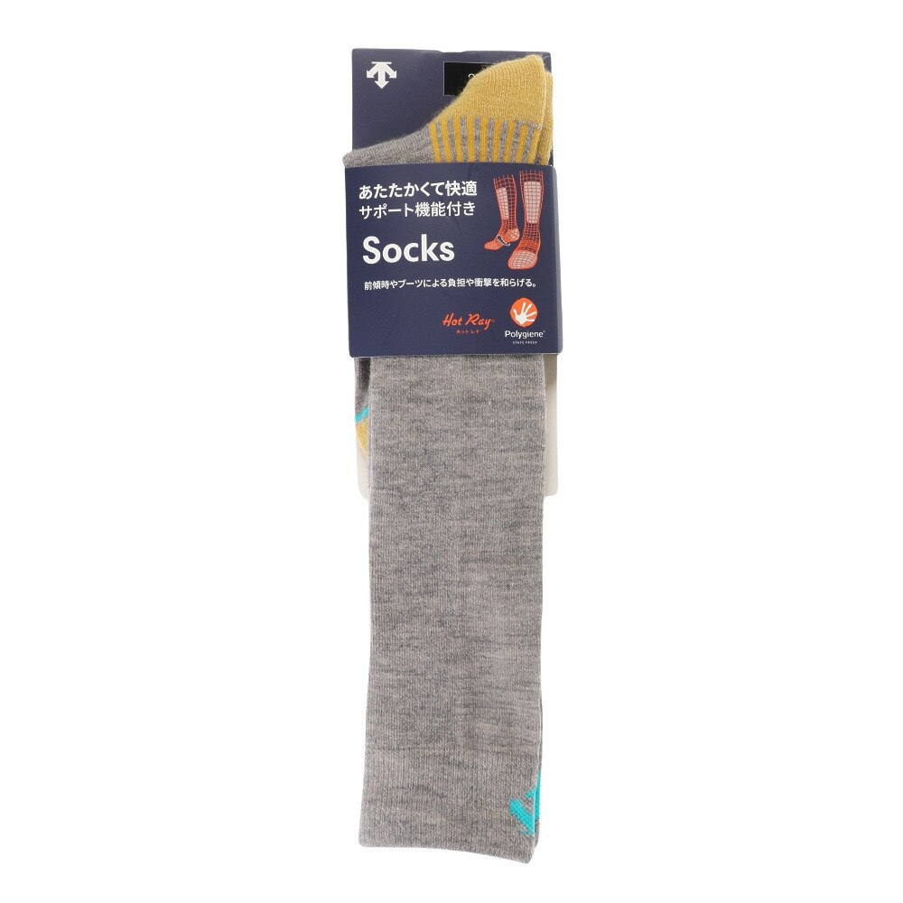 デサント（DESCENTE）（レディース）スキーソックス DWCWJB60 MGY