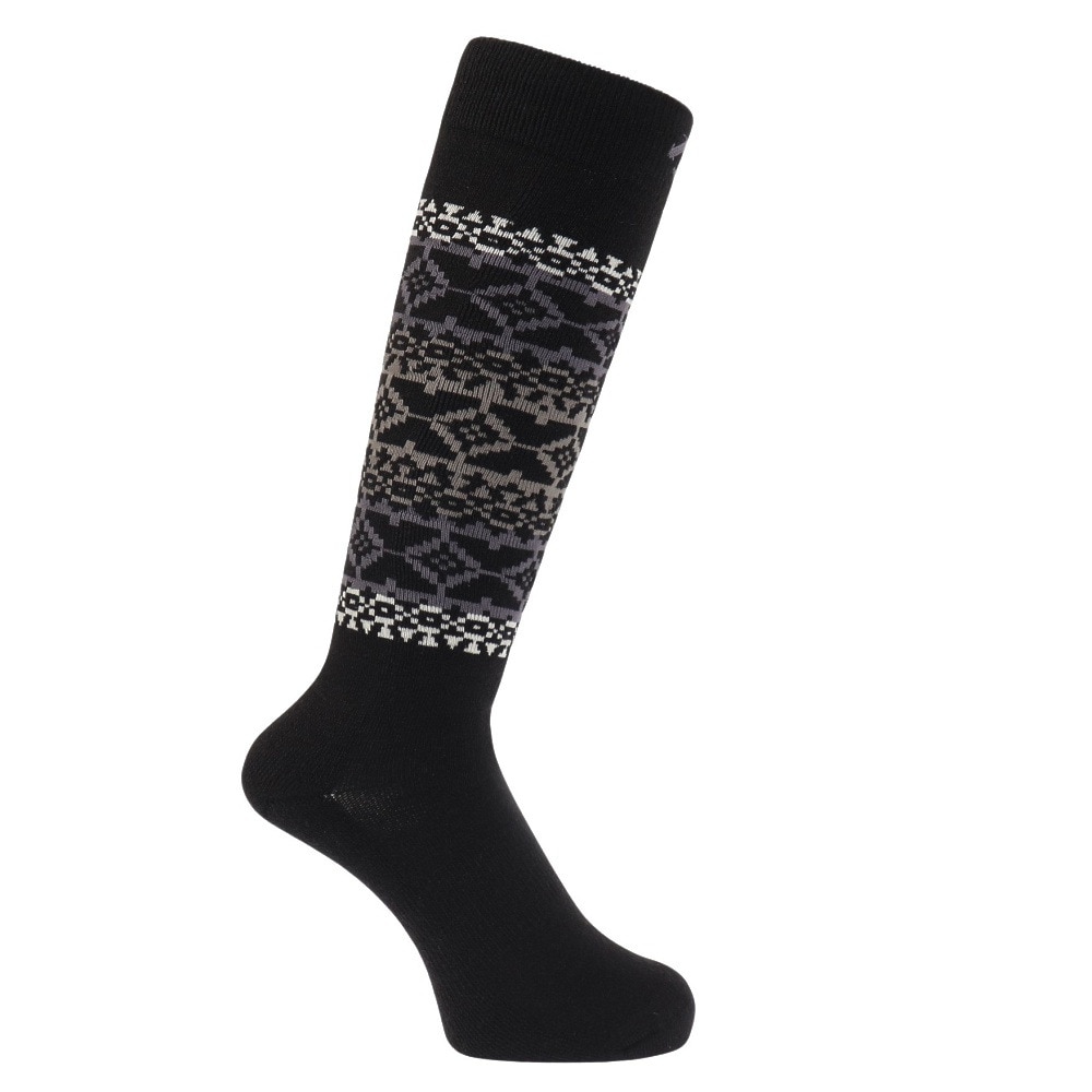 デサント（DESCENTE）（レディース）スキーソックス DWCWJB61 BLK
