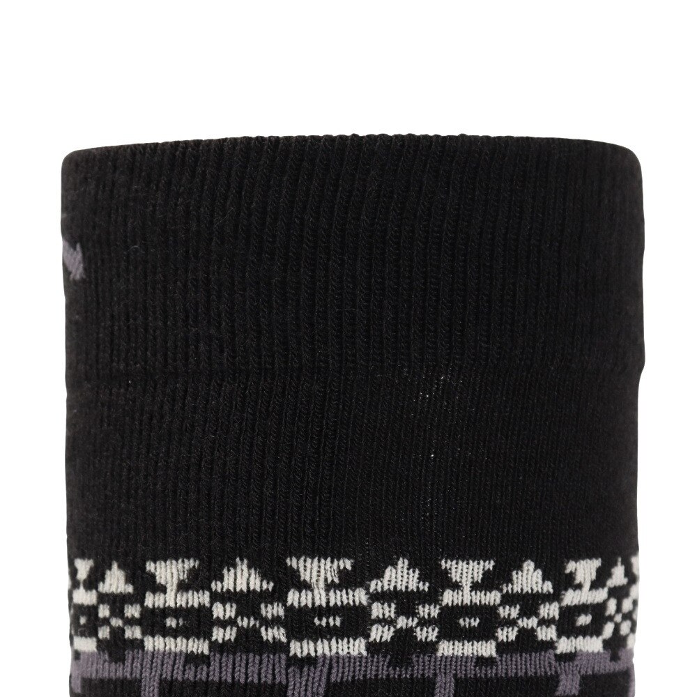 デサント（DESCENTE）（レディース）スキーソックス DWCWJB61 BLK