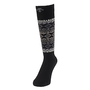 デサント(DESCENTE)(レディース)スキーソックス DWCWJB61 BLK