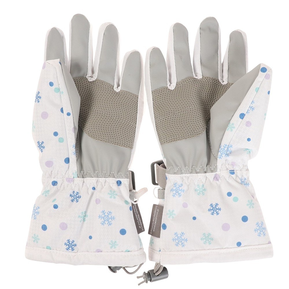 ベスプ（VESP）（キッズ）ジュニア 子供 グローブ スキー スノーボード スノボ 雪遊び ホワイト スヌーピー SNJG1012WH