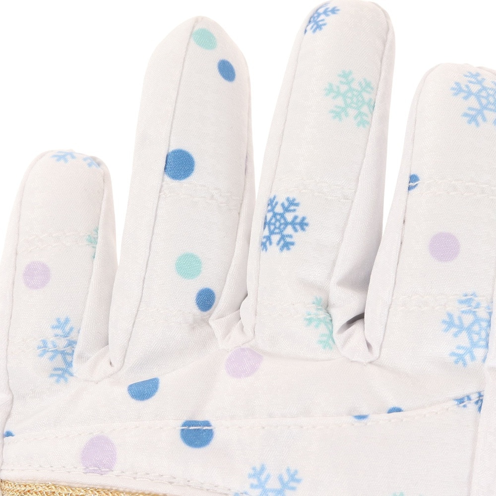 ベスプ（VESP）（キッズ）ジュニア 子供 グローブ スキー スノーボード スノボ 雪遊び ホワイト スヌーピー SNJG1012WH