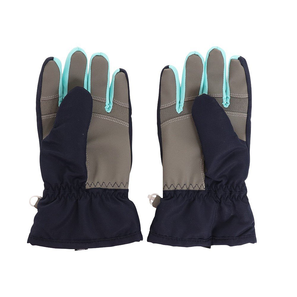 スナッピー（Snappy）（キッズ）グローブ スキー スノーボード スノボ 防寒 JGIRLS GLOVE 五指グローブ 22SN002G NVY ネイビー グリップ 滑りにくい