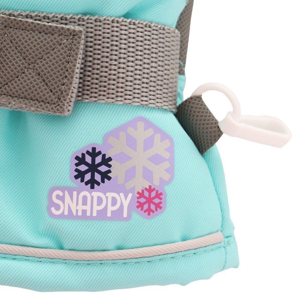 スナッピー（キッズ）グローブ スキー スノーボード スノボ 防寒 JGIRLS GLOVE 五指グローブ 22SN002G SGN グリップ 滑りにくい