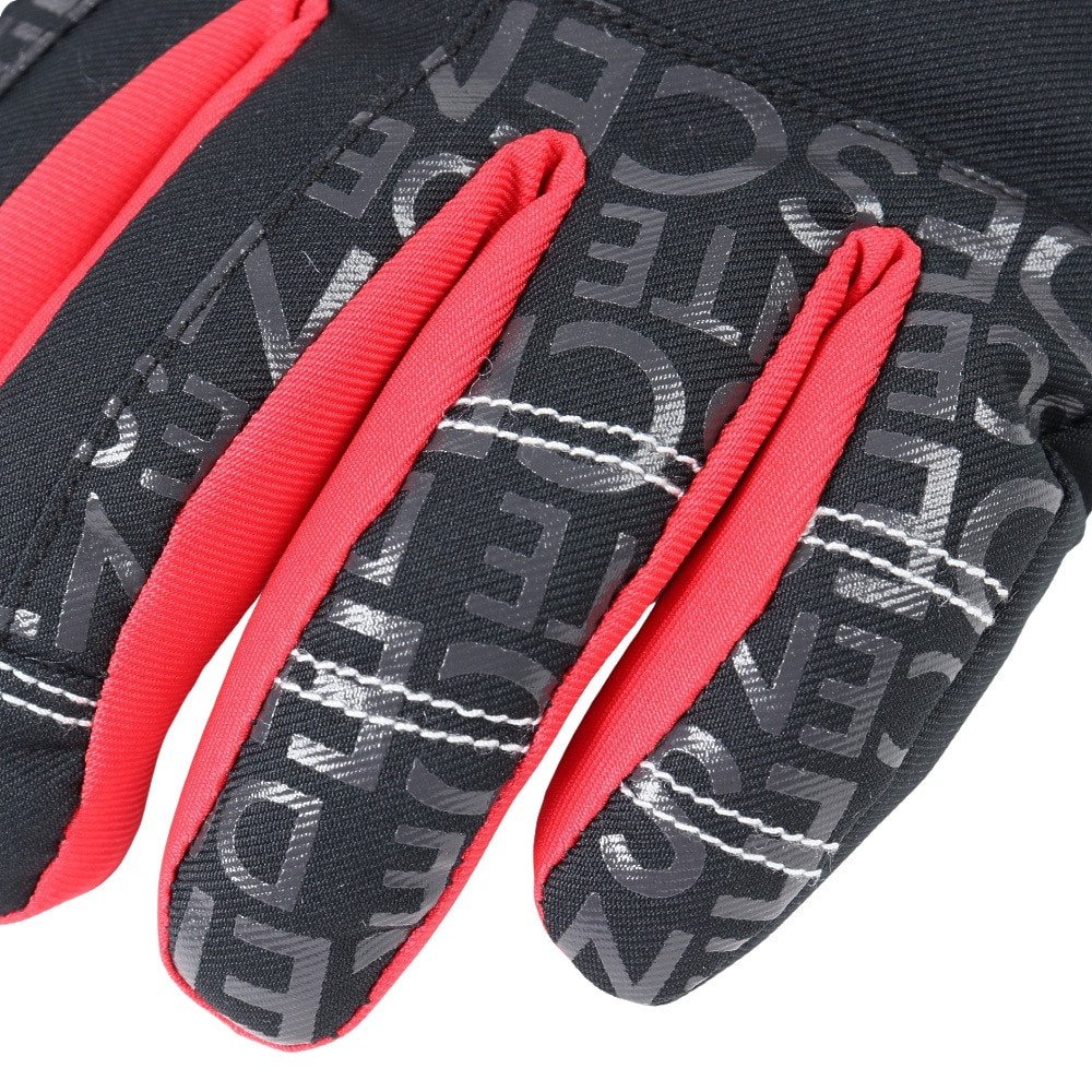 デサント（DESCENTE）（キッズ）ジュニア スキーグローブ 五指グローブ DWDWJD60 BLK
