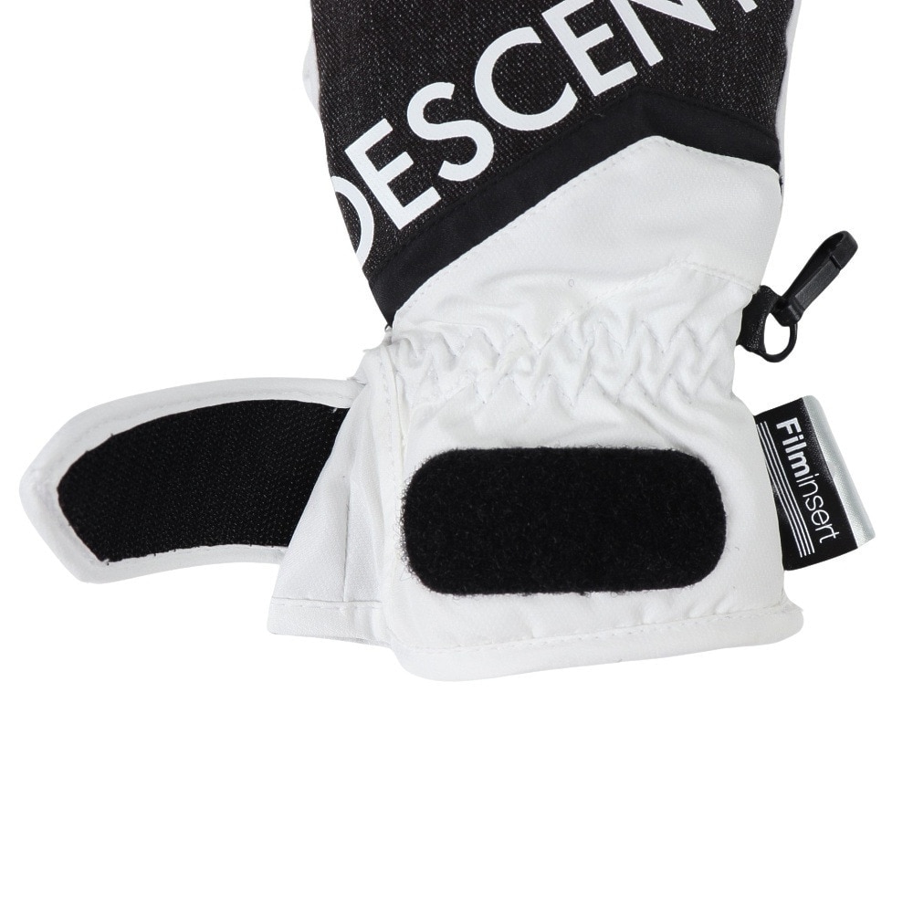 デサント（DESCENTE）（キッズ）ジュニア ボーイズグローブ 五指グローブ ロゴ DWDWJD02X CWH
