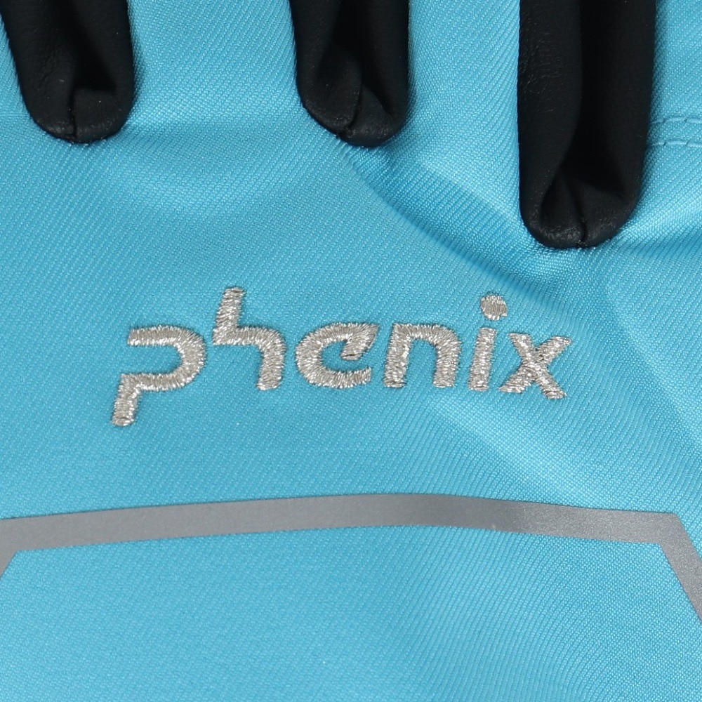 フェニックス（PHENIX）（キッズ）ジュニア ウインターグローブ スキースロープ リブ 五指グローブ ESG24GL90 BULE