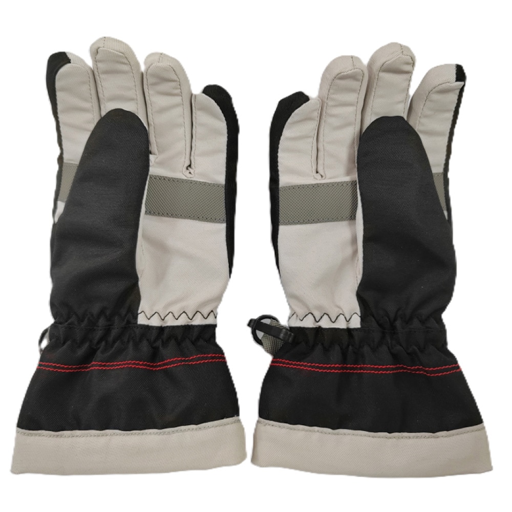 スノーウェイブ（SNOW WABE）（キッズ）キッズ ボーイズ 五指グローブ 25SW-001KB BLK