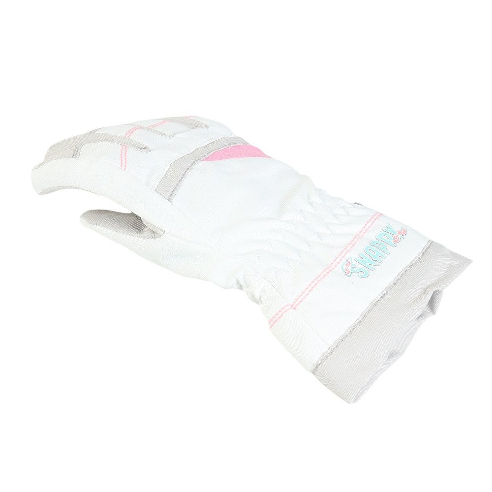 スナッピー（Snappy）（キッズ）キッズ ガールズ 子供用 手袋 グローブ 25SN-001KG WHT