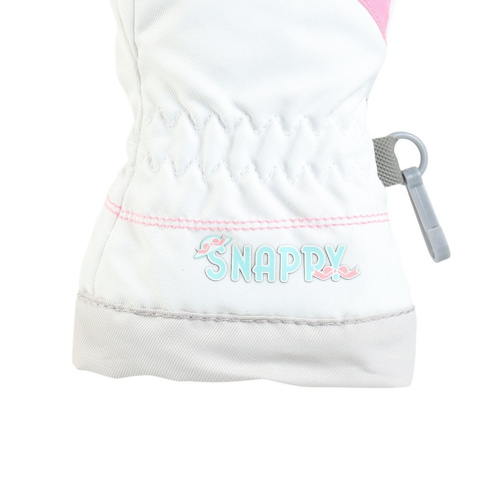 スナッピー（Snappy）（キッズ）キッズ ガールズ 子供用 手袋 グローブ 25SN-001KG WHT