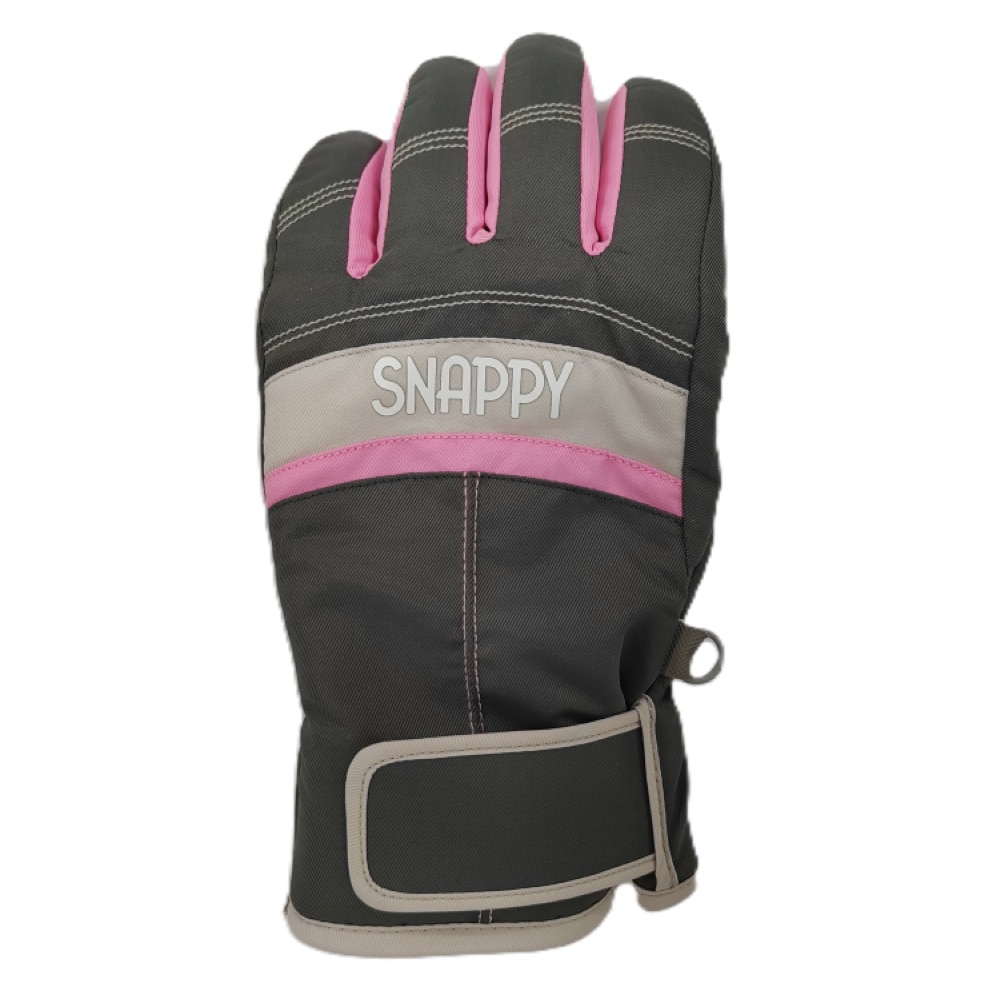 スナッピー（Snappy）（キッズ）ガールズ 五指グローブ 25SN-002JG CGRY