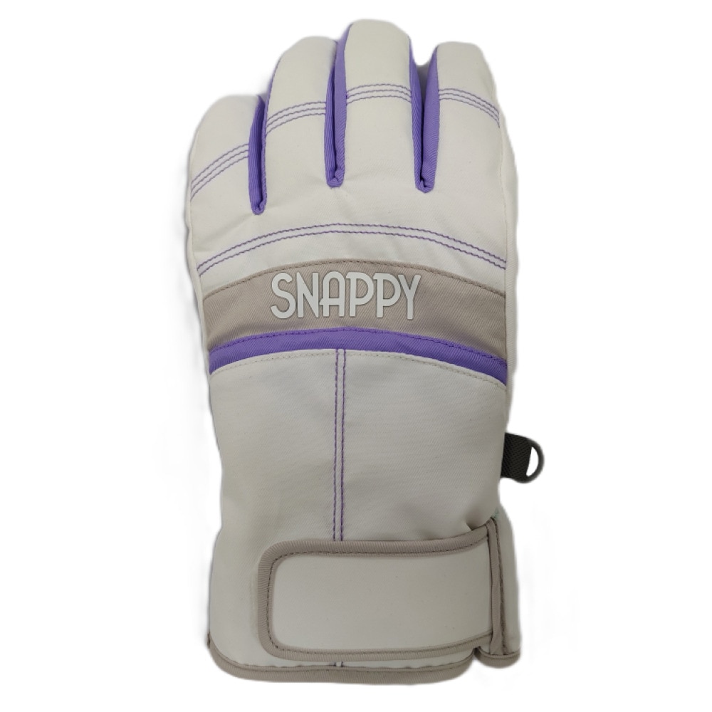 スナッピー（Snappy）（キッズ）ガールズ 五指グローブ 25SN-002JG WHT