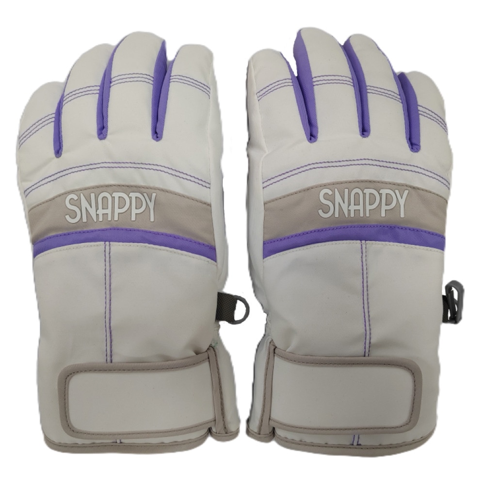 スナッピー（Snappy）（キッズ）ガールズ 五指グローブ 25SN-002JG WHT