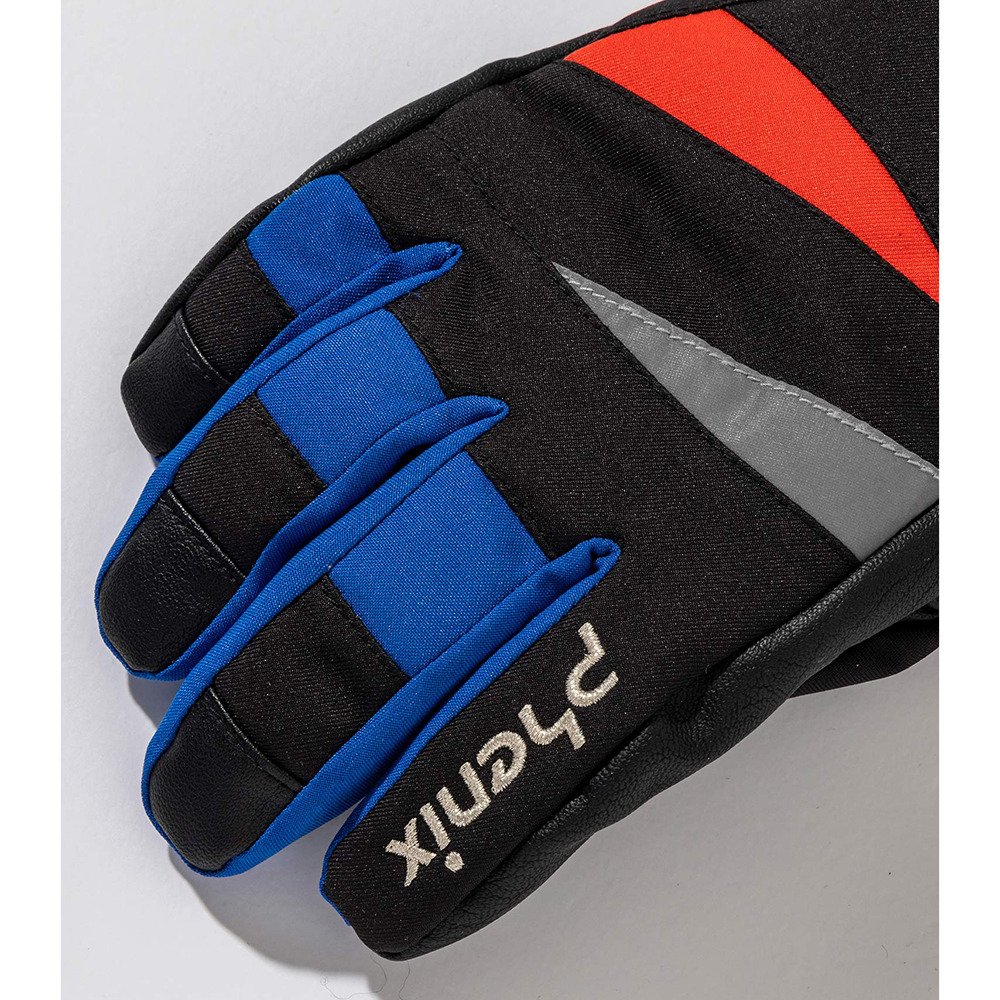 フェニックス（PHENIX）（キッズ）キッズ ジュニア Triangular Motif Gloves トライアングルモチーフグローブ ESB25GL82BLACK