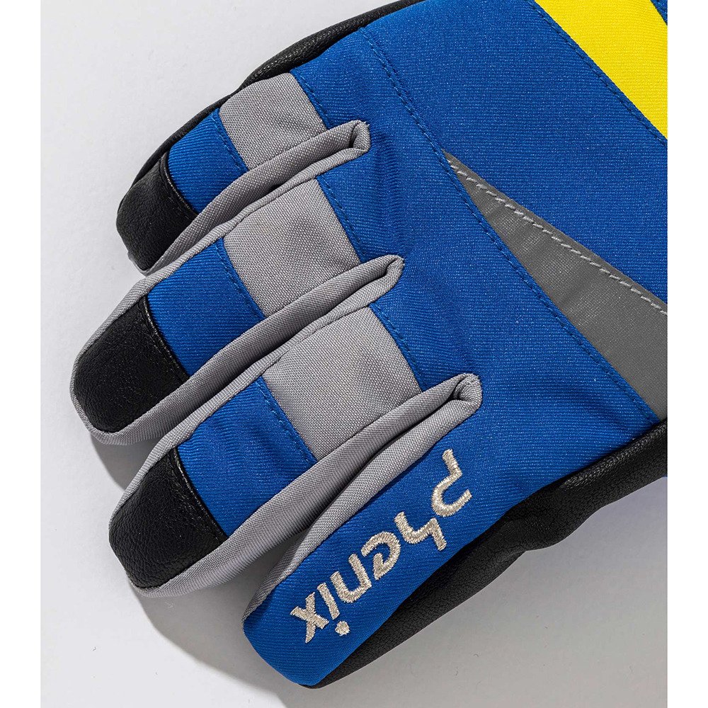 フェニックス（PHENIX）（キッズ）キッズ ジュニア Triangular Motif Gloves トライアングルモチーフグローブ ESB25GL82BLUE