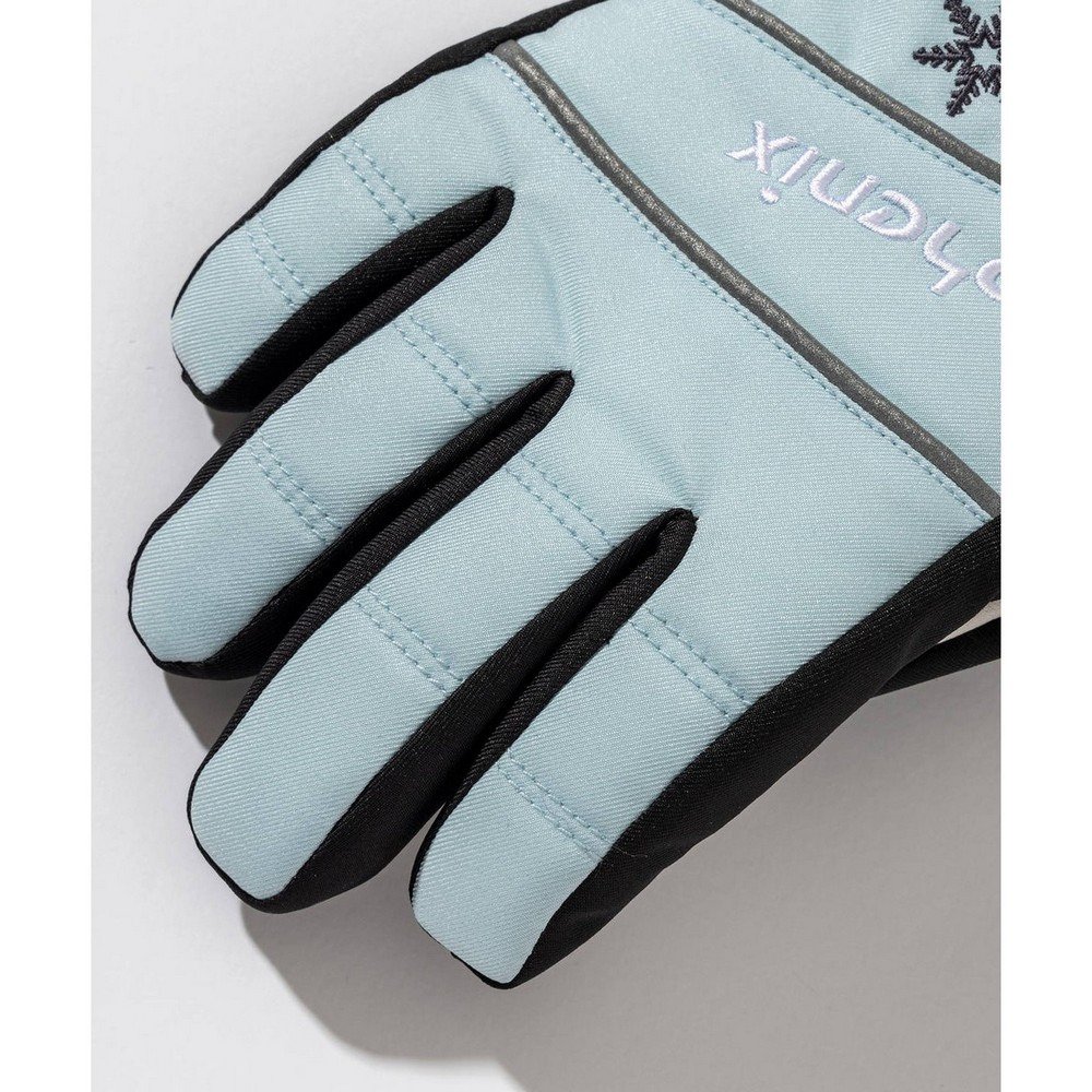 フェニックス（PHENIX）（キッズ）ジュニア 五指グローブ グラディエントスノーパターングローブ ESG25GL92PALE BLUE