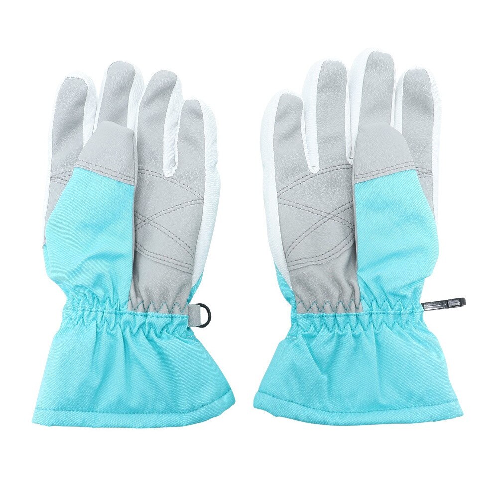 P-PRITY（P-PRITY）（キッズ）ジュニア 手袋 グローブ 雪遊び スキー スノーボード スノボ サックス はっ水 333NN2DE0013 SAX