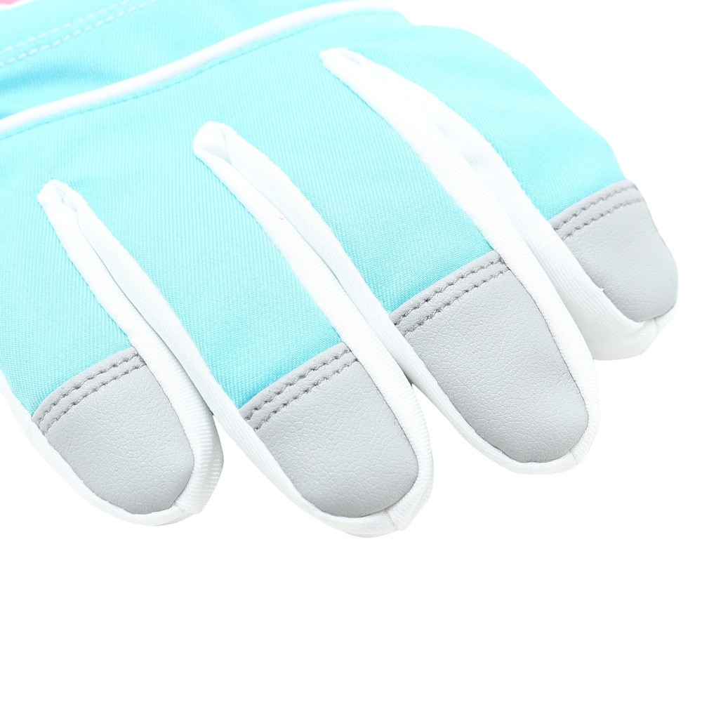 P-PRITY（P-PRITY）（キッズ）ジュニア 手袋 グローブ 雪遊び スキー スノーボード スノボ サックス はっ水 333NN2DE0013 SAX