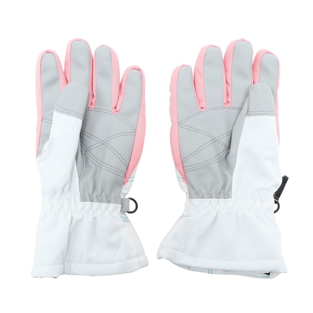 P-PRITY（P-PRITY）（キッズ）ジュニア 手袋 グローブ 雪遊び スキー スノーボード スノボ ホワイト はっ水 333NN2DE0013 WHT