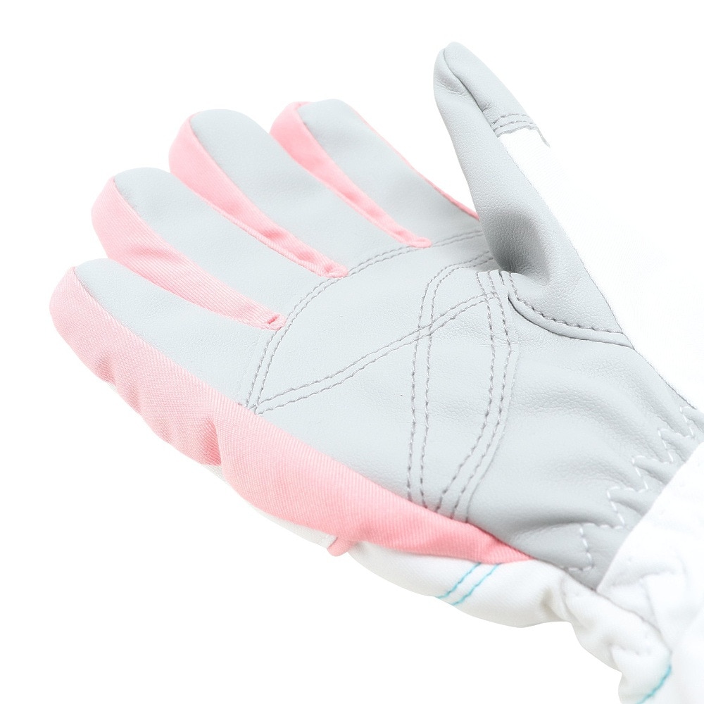 P-PRITY（P-PRITY）（キッズ）ジュニア 手袋 グローブ 雪遊び スキー スノーボード スノボ ホワイト はっ水 333NN2DE0013 WHT