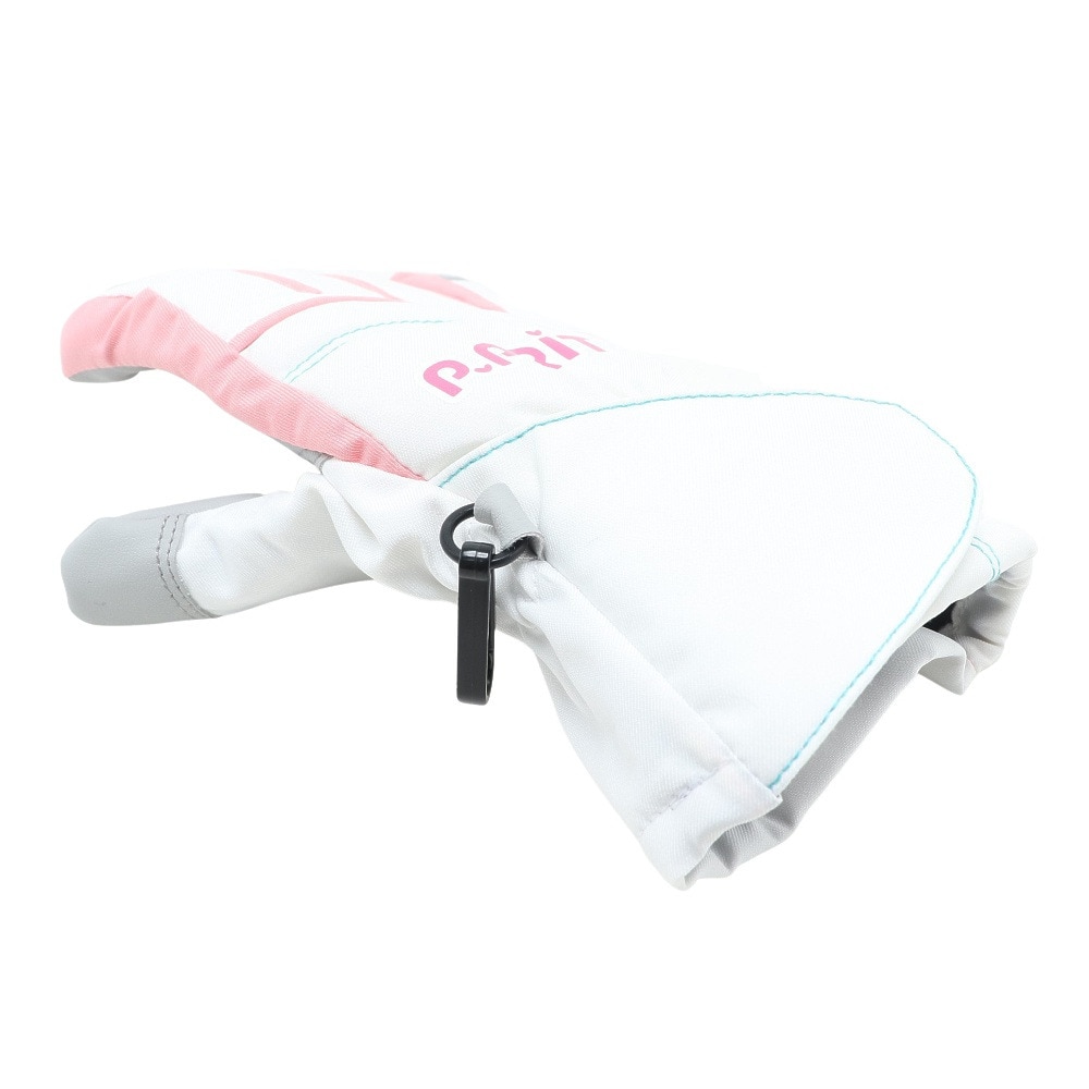 P-PRITY（P-PRITY）（キッズ）ジュニア 手袋 グローブ 雪遊び スキー スノーボード スノボ ホワイト はっ水 333NN2DE0013 WHT