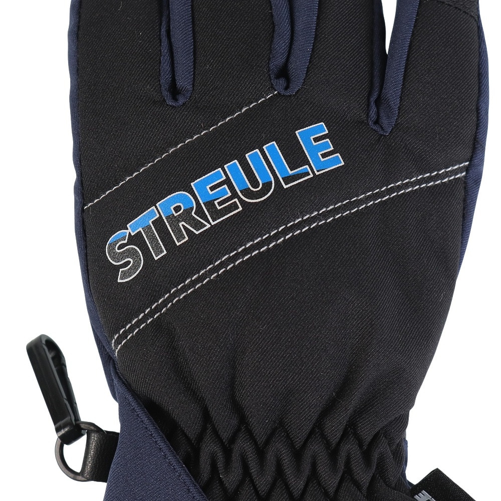 シュトロイレ（STREULE）（キッズ）ジュニア 子供 ボーイズ スキー スノーボード グローブ ST23FGR0064 BLK