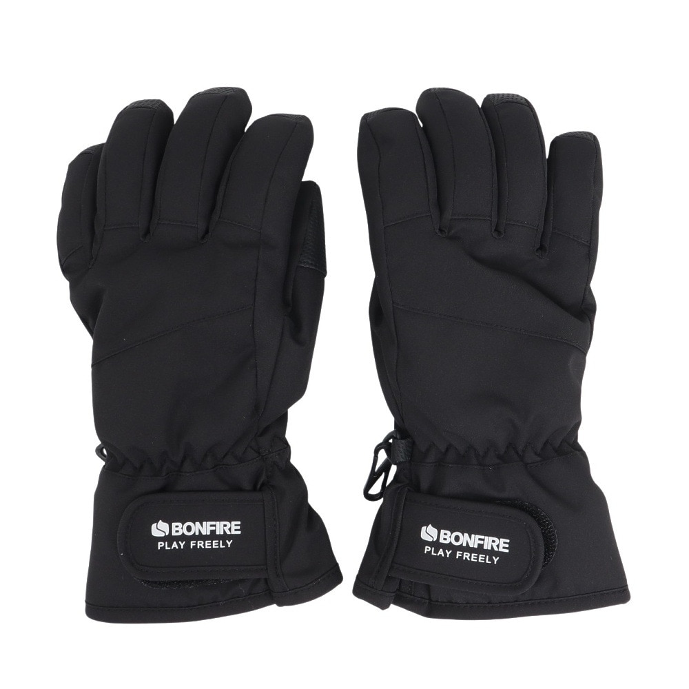 ボンファイア（Bonfire）（キッズ）ジュニア 子供 グローブ スキー スノーボード スマホ対応 LIMITED GLOVE BOYS 70BNF4FDE2345 BLK