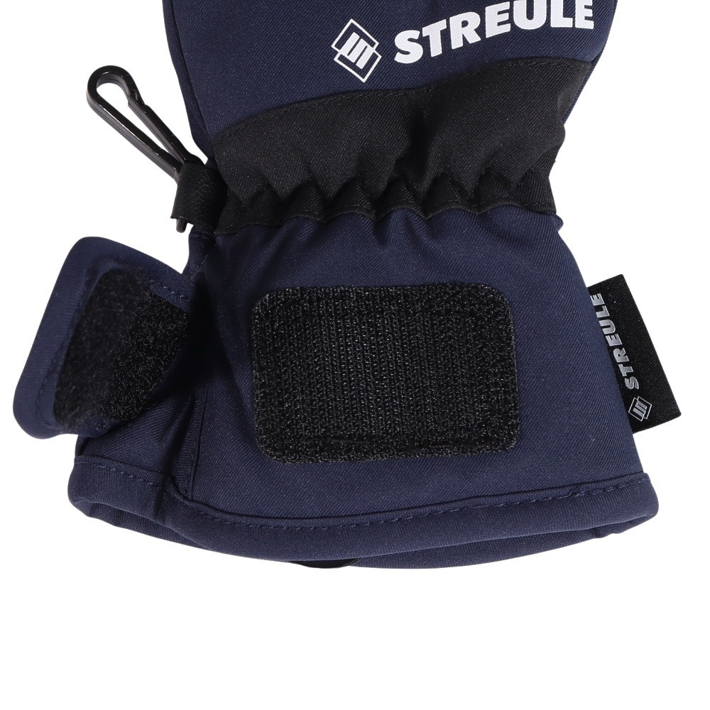 シュトロイレ（STREULE）（キッズ）ジュニア 子供 グローブ スキー スノーボード ST24FGR0029 NVBK
