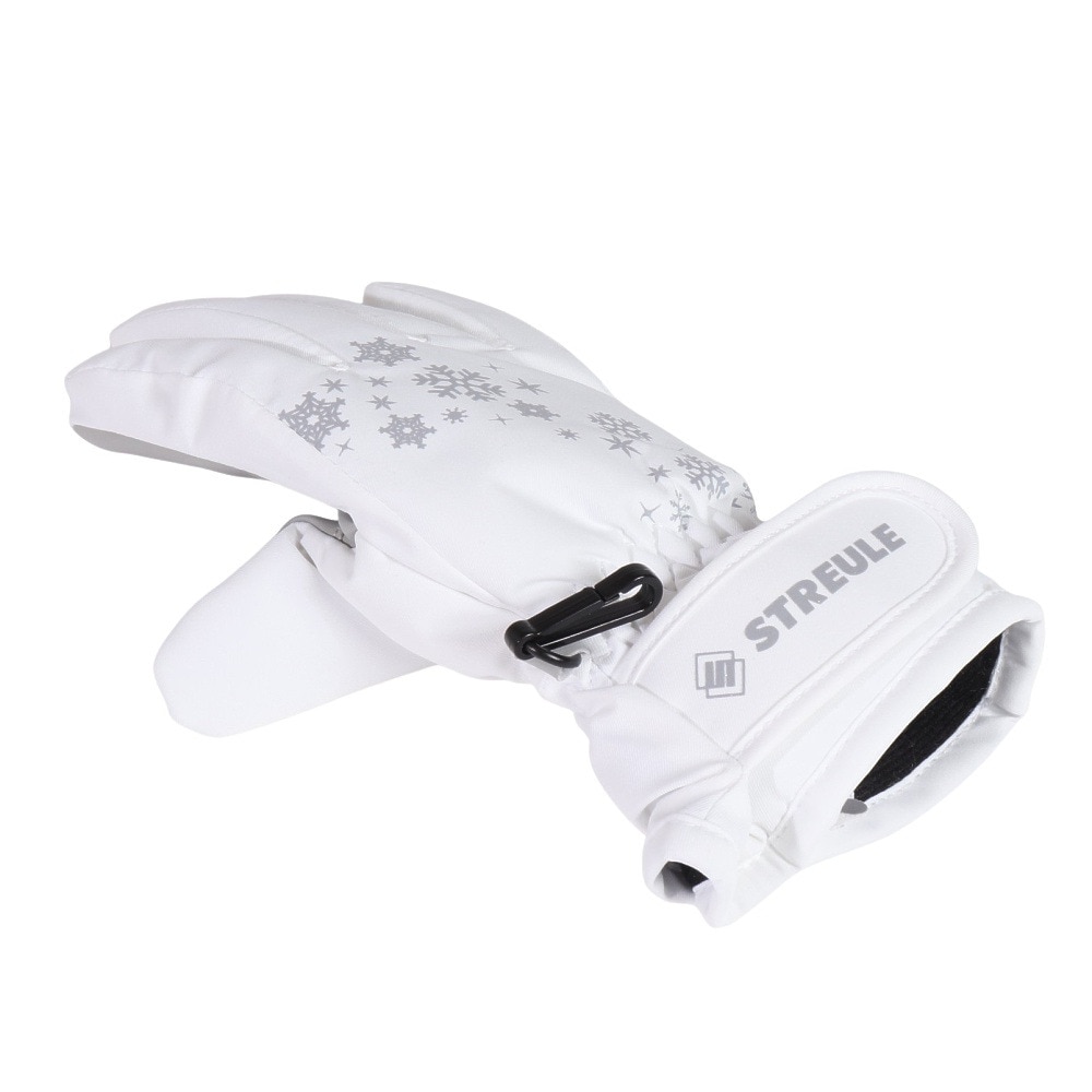 シュトロイレ（STREULE）（キッズ）ジュニア 子供 グローブ スキー スノーボード ST24FGR0031 WHT