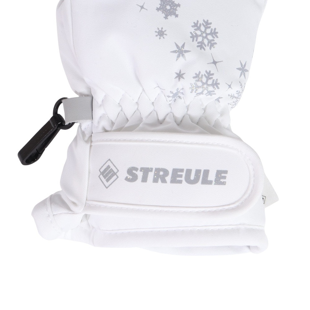 シュトロイレ（STREULE）（キッズ）ジュニア 子供 グローブ スキー スノーボード ST24FGR0031 WHT