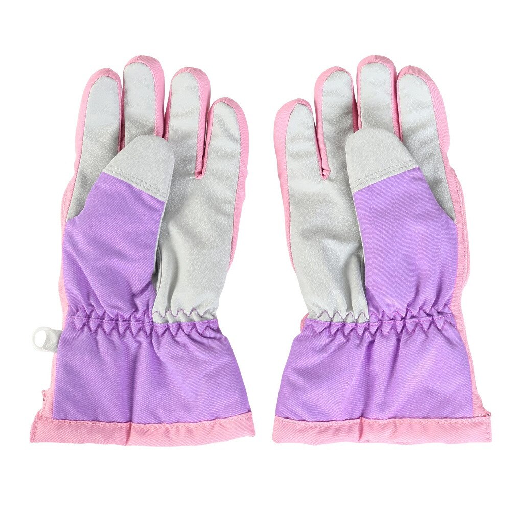 スナッピー（Snappy）（キッズ）ガールズ ウインターグローブ 23SN-2590KGG LAV