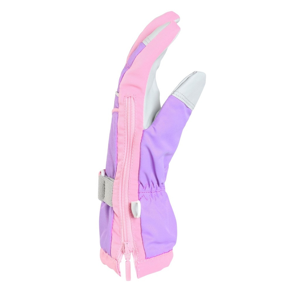 スナッピー（Snappy）（キッズ）ガールズ ウインターグローブ 23SN-2590KGG LAV