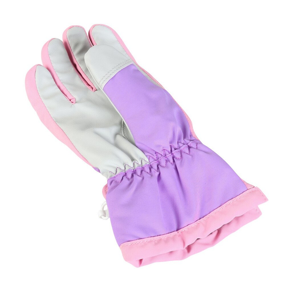 スナッピー（Snappy）（キッズ）ガールズ ウインターグローブ 23SN-2590KGG LAV