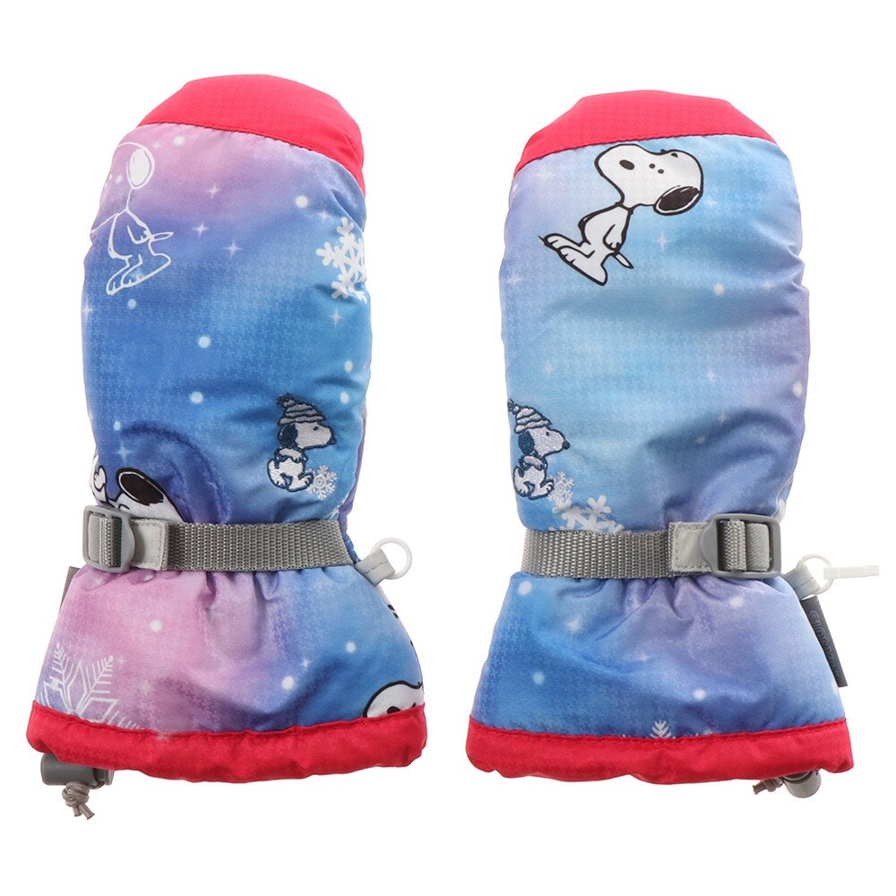スキー スノーボード スノー グローブ ジュニア キッズ Peanuts Snow Snoopy ミトン Vpjg19 01snpbl 雪遊び 手袋 ベスプ スポーツ用品はスーパースポーツゼビオ