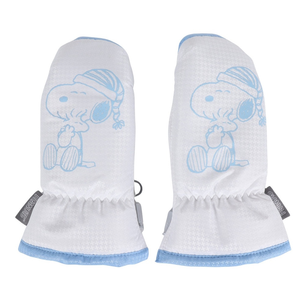 ベスプ（VESP）（キッズ）ジュニア 子供 スノーボード ミトン グローブ PEANUTS スヌーピー SNJG2007WH