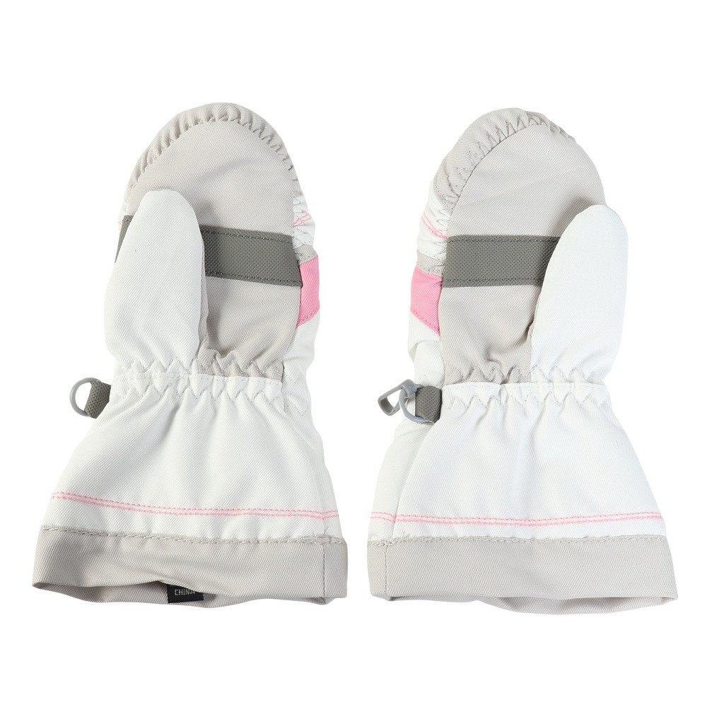 スナッピー（Snappy）（キッズ）キッズ ガールズ 子供用 手袋 ミトングローブ 25SN-001KGM WHT