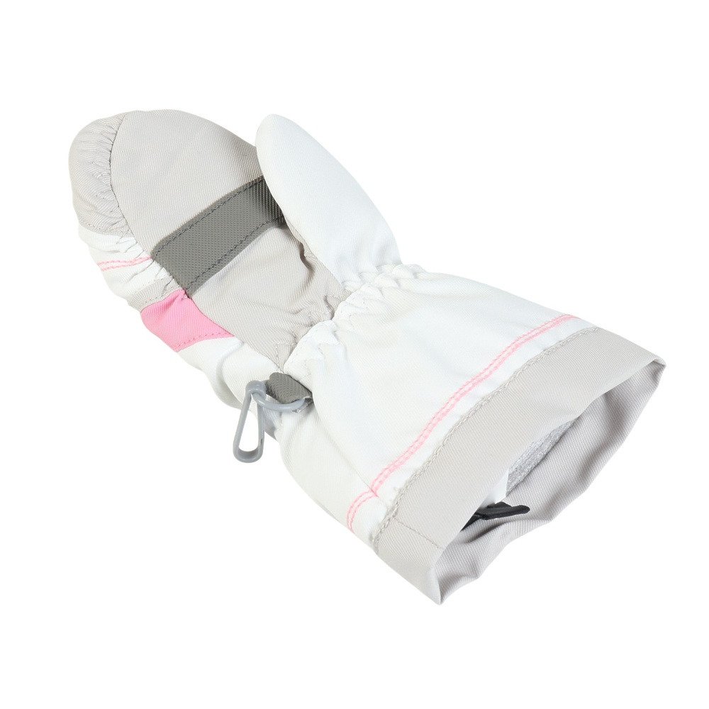 スナッピー（Snappy）（キッズ）キッズ ガールズ 子供用 手袋 ミトングローブ 25SN-001KGM WHT