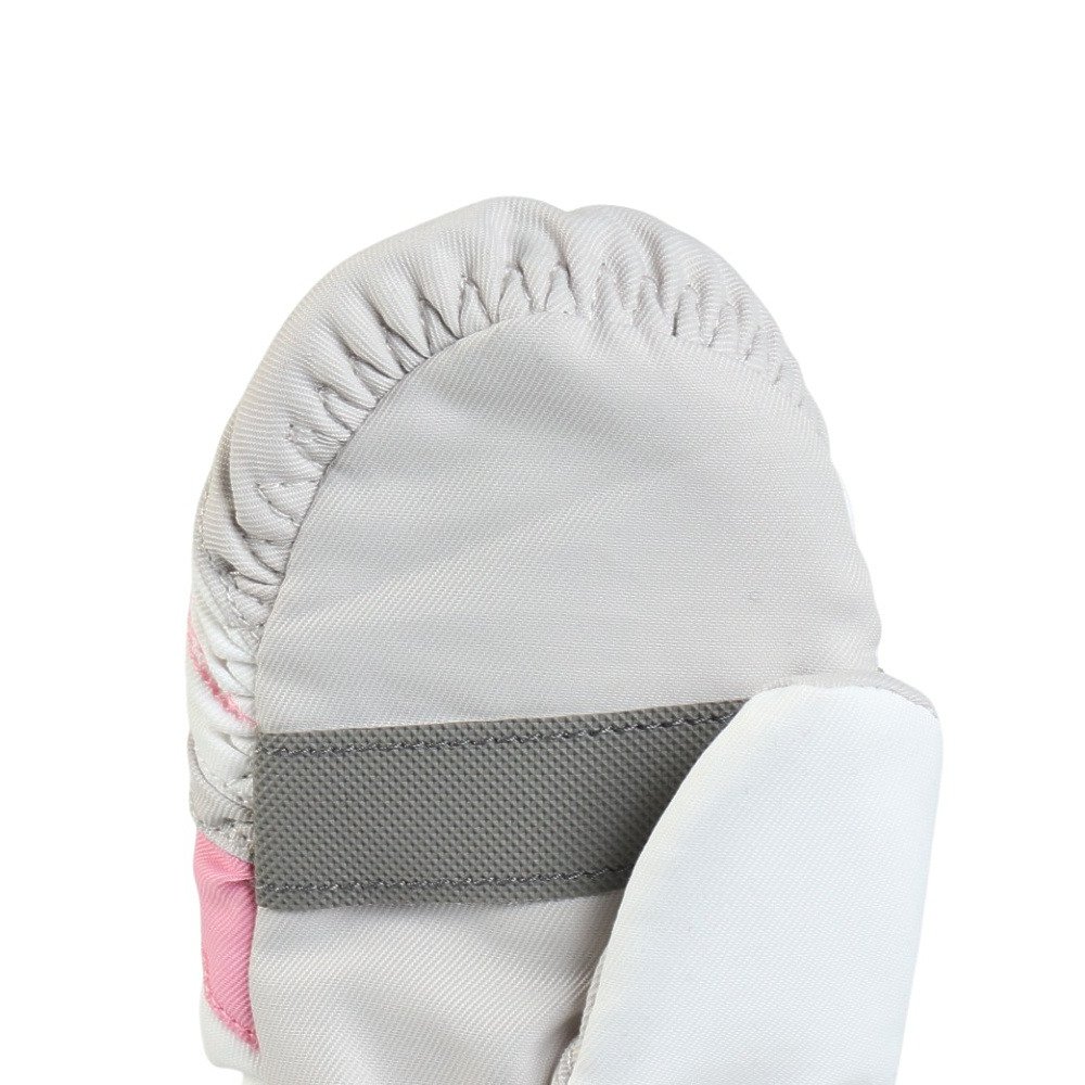 スナッピー（Snappy）（キッズ）キッズ ガールズ 子供用 手袋 ミトングローブ 25SN-001KGM WHT