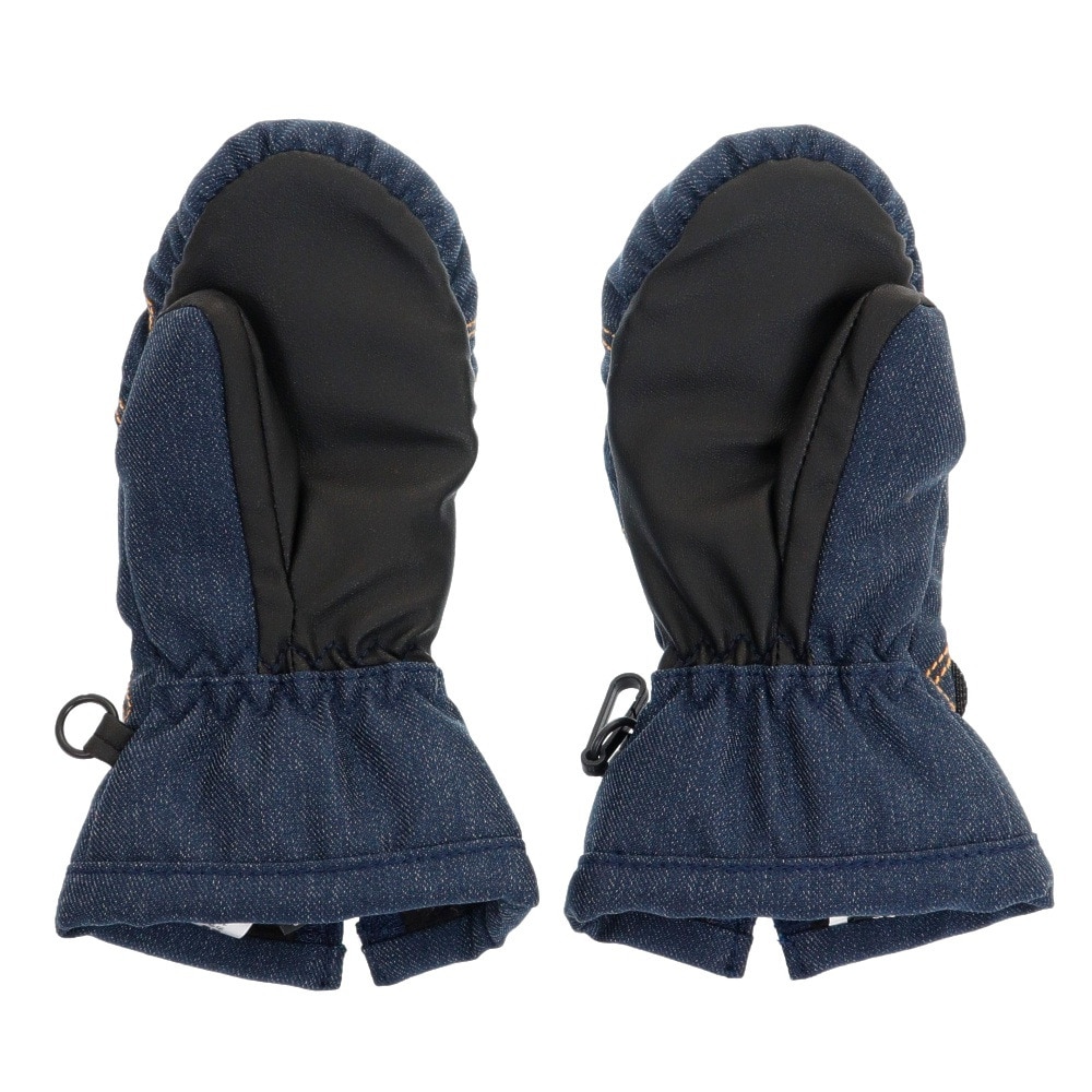 ノーブランド（NO BRAND）（キッズ）スキー スノーボード グローブ ミトン GS9 KIDS BOYS MITTEN 333P1SN5009 DENIM