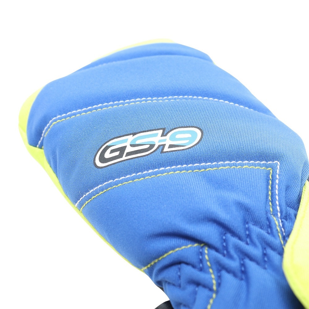 GS-9（GS-9）（キッズ）キッズ 子供 グローブ ミトン 雪遊び スキー スノーボード ブルー 333NN2DE0012 BLU はっ水